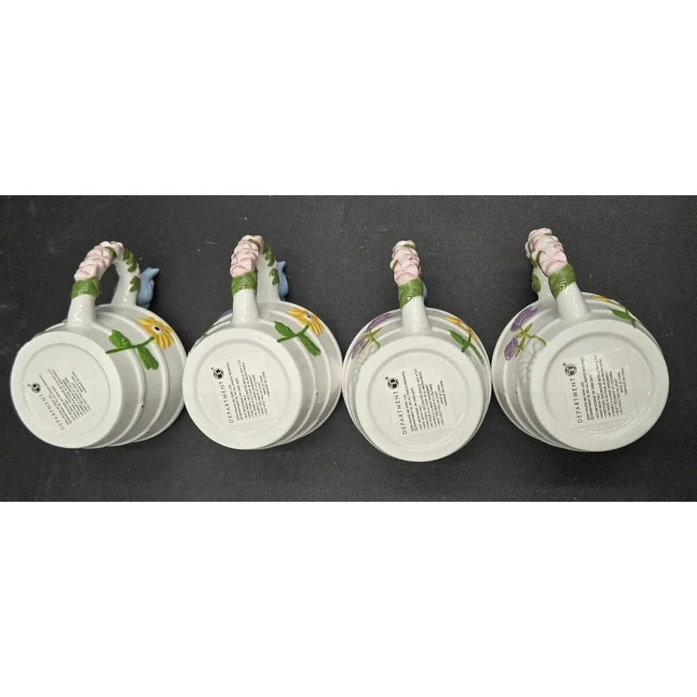 Storybook Village Collection Mary Mary Quite Contrary Tea Set‎ Dept 56 w/ box